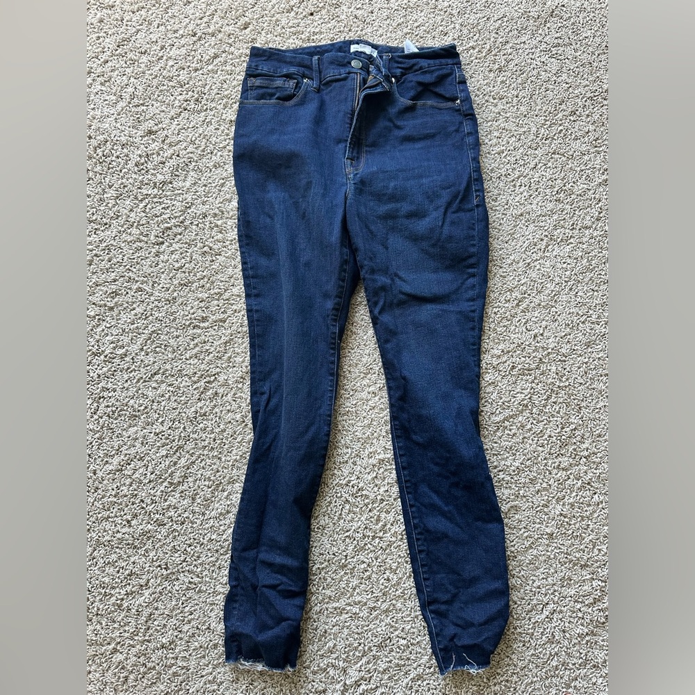 Good American Dark Rinse Jegging Jeans